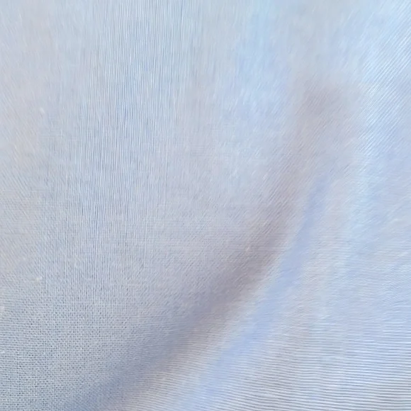 Cornflower blue linen slacks. - Picture 2 of 3